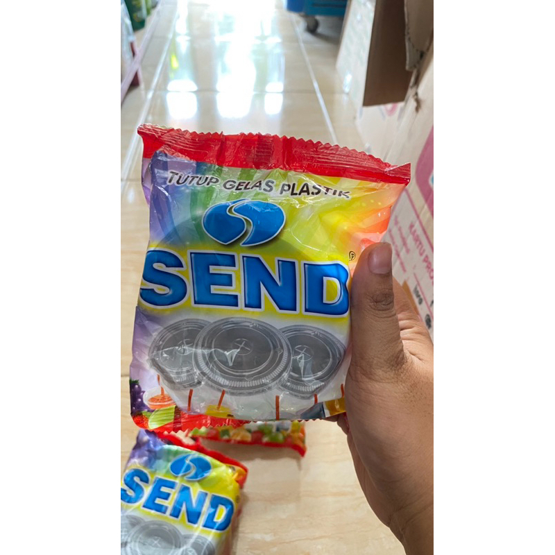TUTUP GELAS ES TEH BENING (PLASTIK)