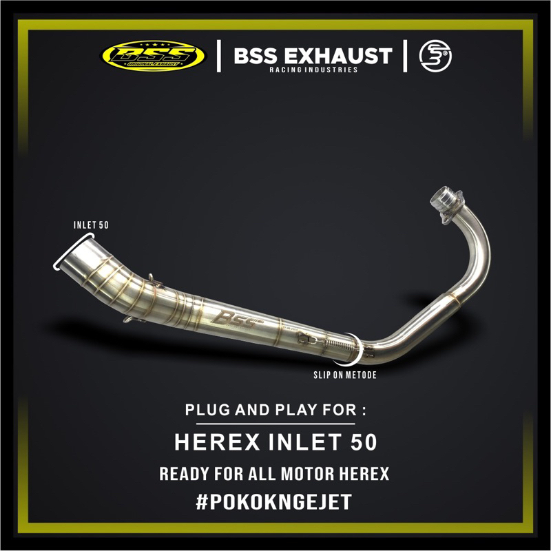 BSS LEHER ONLY HEREX INLET 50