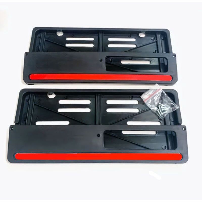 bingkai Datar plat no pol bg cover dudukan nomor motor model honda nopol