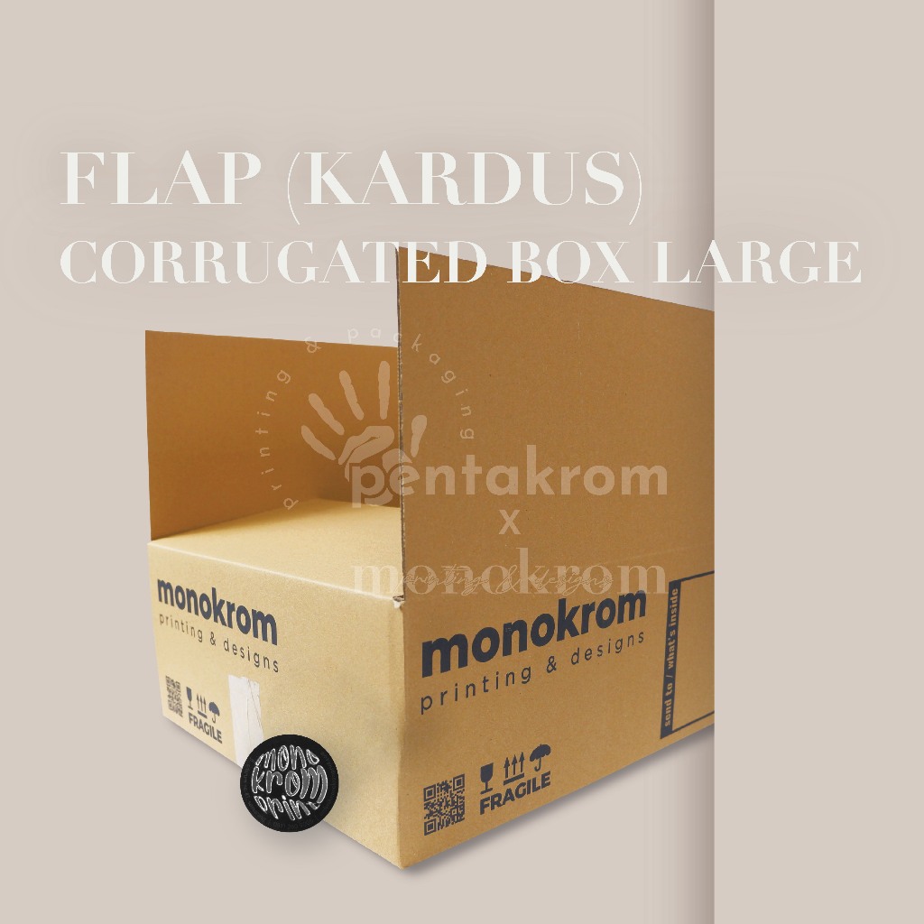 

Flap (Kardus) Corrugated Box Large