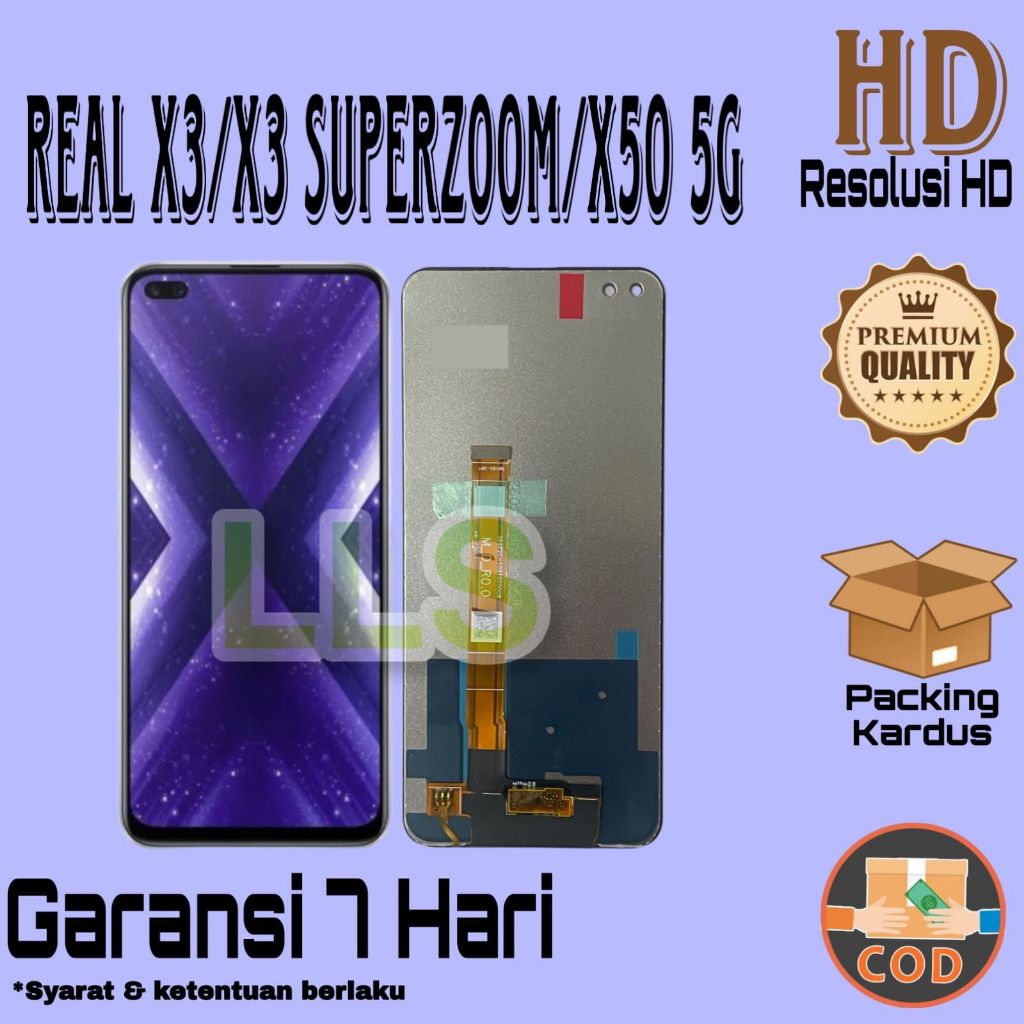 LCD TOUCHSCREEN REALME X3/X3 SUPERZOOM/X50 5G FULLSET