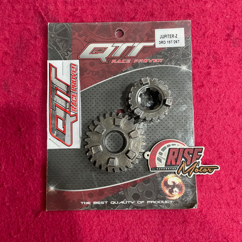 GEAR RATIO QTT JUPITER Z GIGI 3 19 26