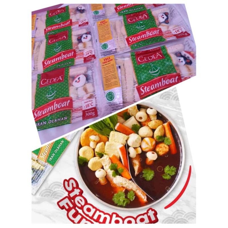 

Frozen food Steamboat CEDEA Mix Tomyam Shabu-Shabu 300g