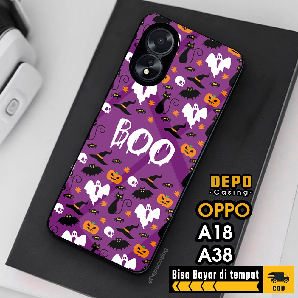 Case Oppo A18 A38 Casing Oppo A18 A38 Casing Depo Casing [HLWN] Case Glossy Case Aesthetic Custom Ca