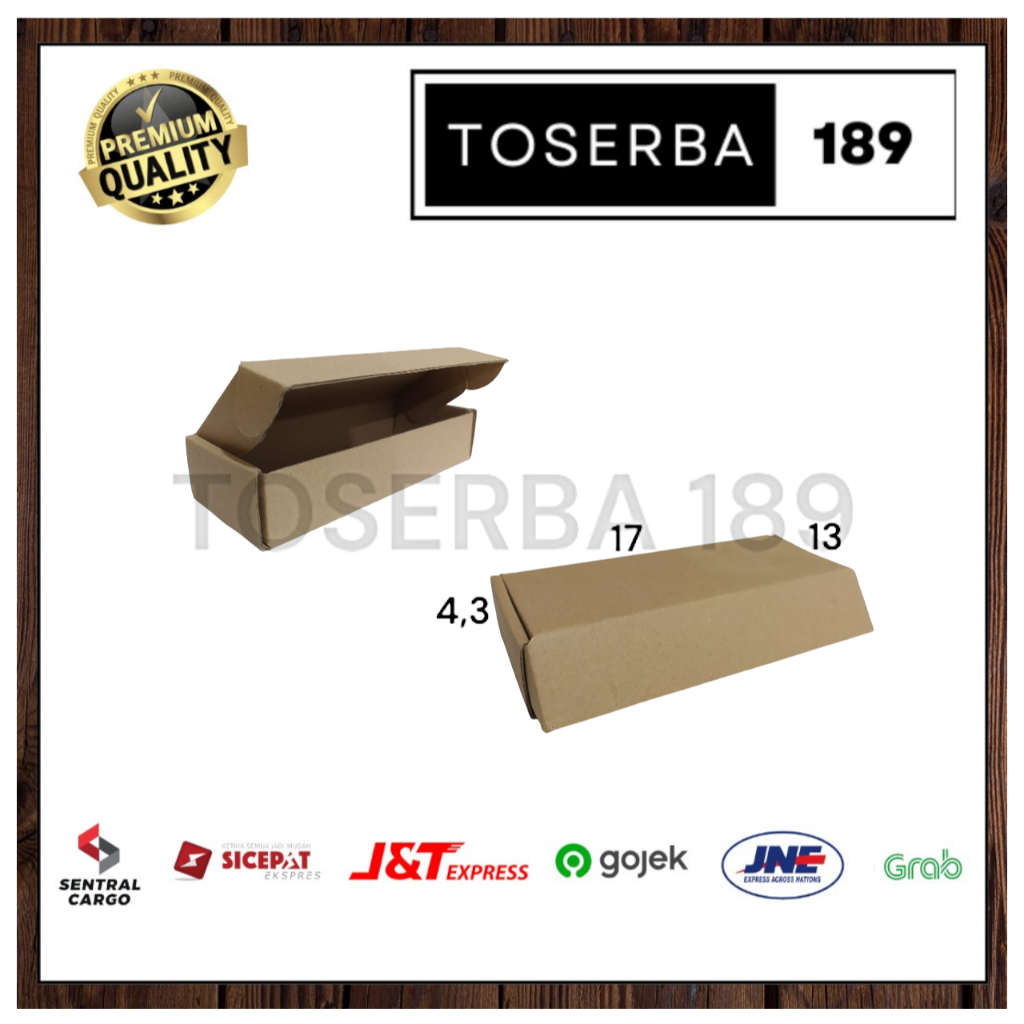 

kardus packing diecut/box pizza uk 17x13x4,3 cm earlock