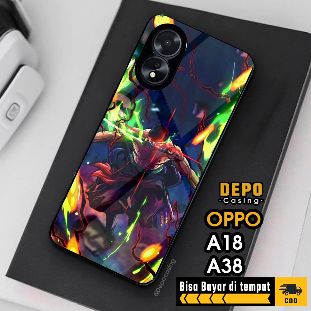 Case Oppo A18 A38 Casing Oppo A18 A38 Casing Depo Casing [ZORO] Case Glossy Case Aesthetic Custom Ca
