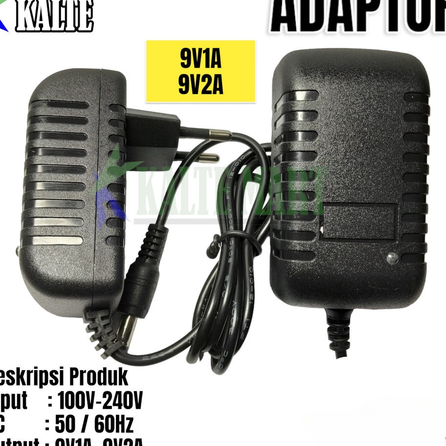 Adaptor 9v 1a 9v 2a Power Supply 9v 1A 9v 2A Adapter 9V 1A 9V 2A