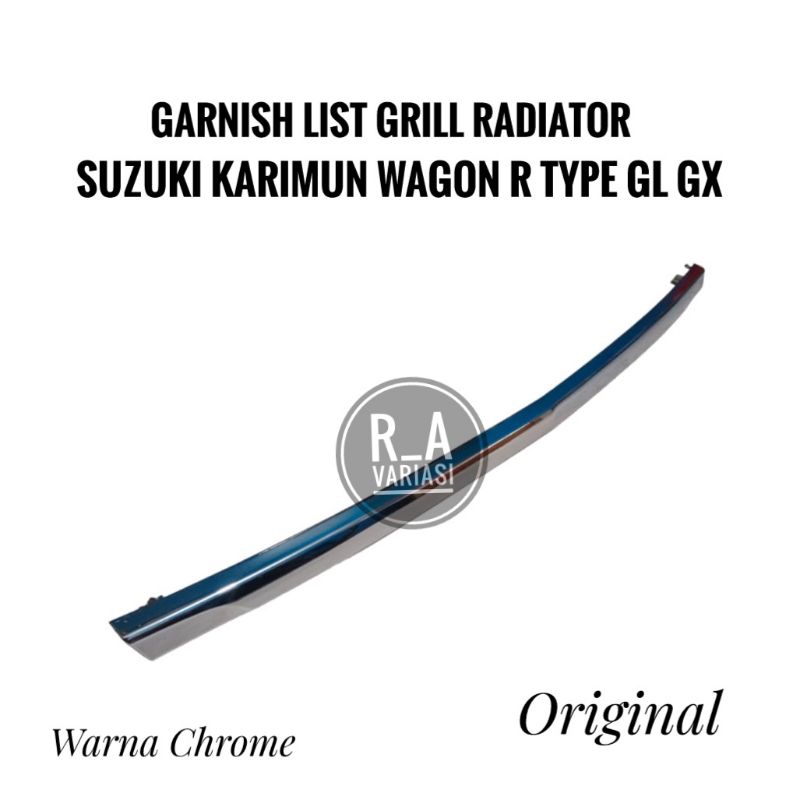 Garnish List Radiator Suzuki Karimun Wagon R Type GL GX List Grill Radiator Karimun Wagon R
