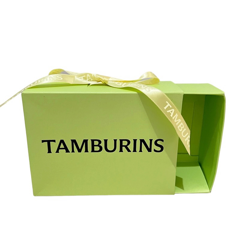 

Tamburins green box for gift