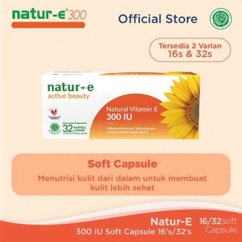 Natur-e 300 iu Vitamin E untuk Kulit