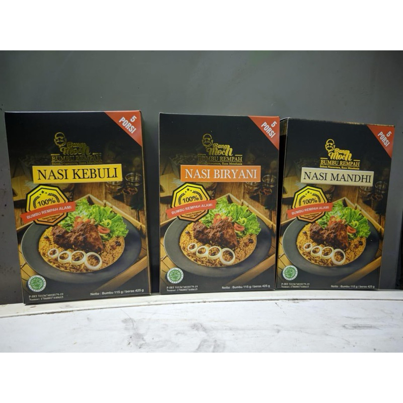 

Bumbu Racik Rempah Kebuli Biryani Mandhi Masakan Timteng
