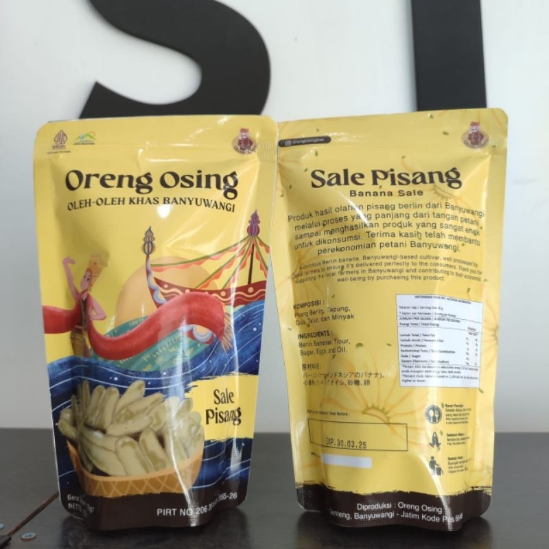 

TEGALLY FOODS | Oreng Osing Sale Pisang Barlin 175gram