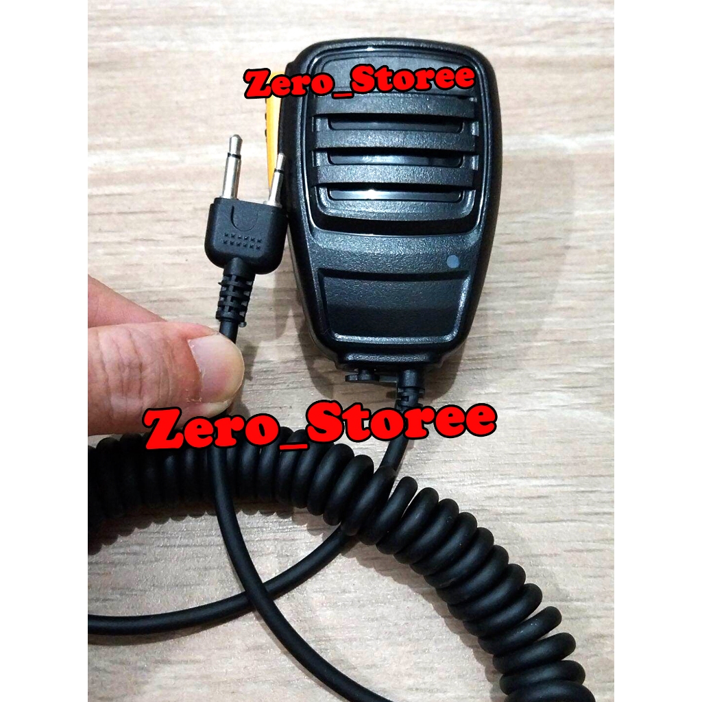 Hand MIC Alinco Dj195 Dj196 Hand MIG DJ 195 196 2N Colokan Atas Lurus Alinco HT MICROFONE MICROPHONE