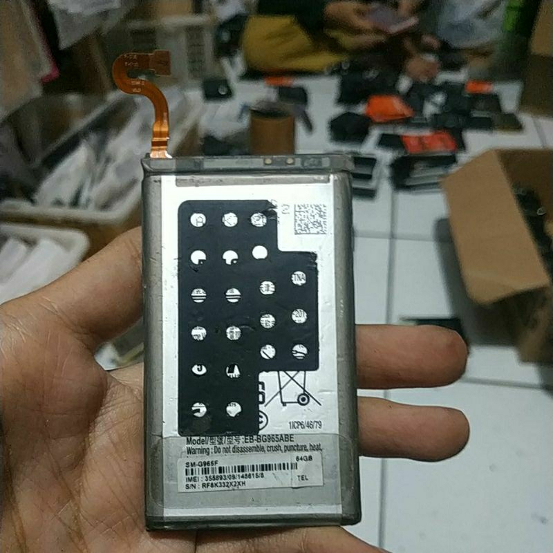 BATERAI BEKAS SAMSUNG S9 plus bg965abe