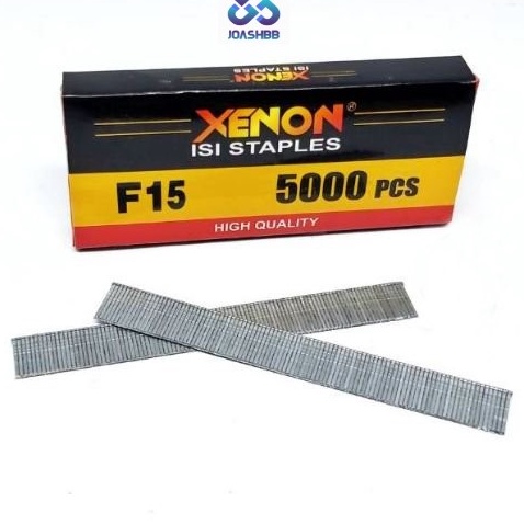 

ISI STAPLES F15 isi 5bh MESIN PAKU TEMBAK REFILL AIR NAILER STAPLER