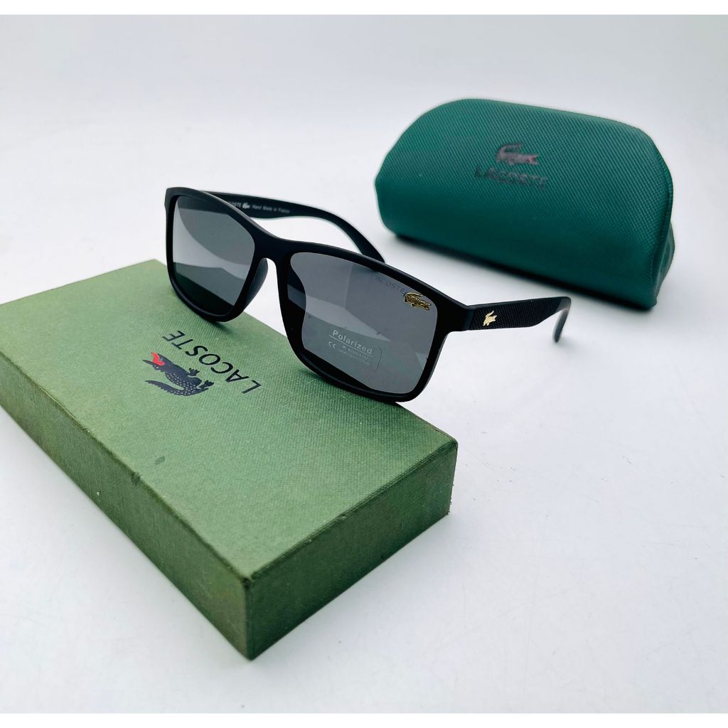 New Kacamata Sunglasses Pria LACOSTE L7303 Lensa Polarized Fullset Box