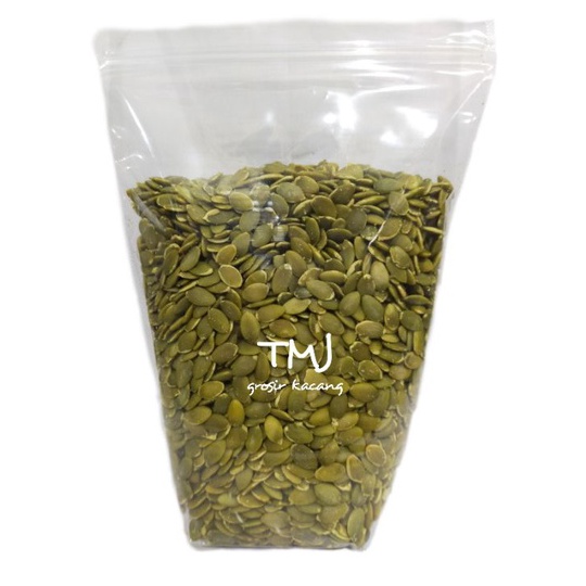 

TERDAHSYAT PUMPKIN SEED ROASTED BIJI LABU KUPAS PANGGANG 1 KG