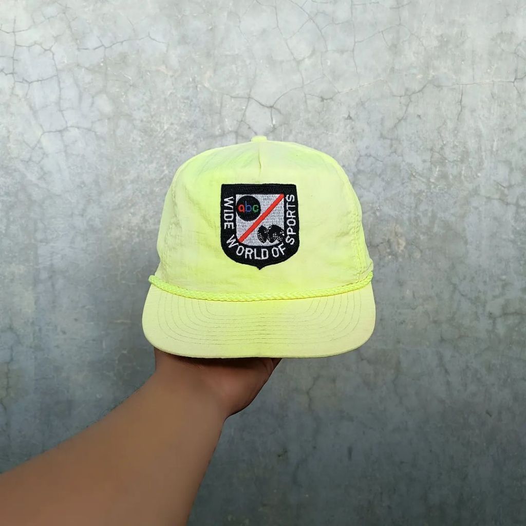 Topi Vintage Tope Rope Hat Topi Golfer Topi Tali Kapal Unisex Pria Wanita ABC WWS MOHRS Original