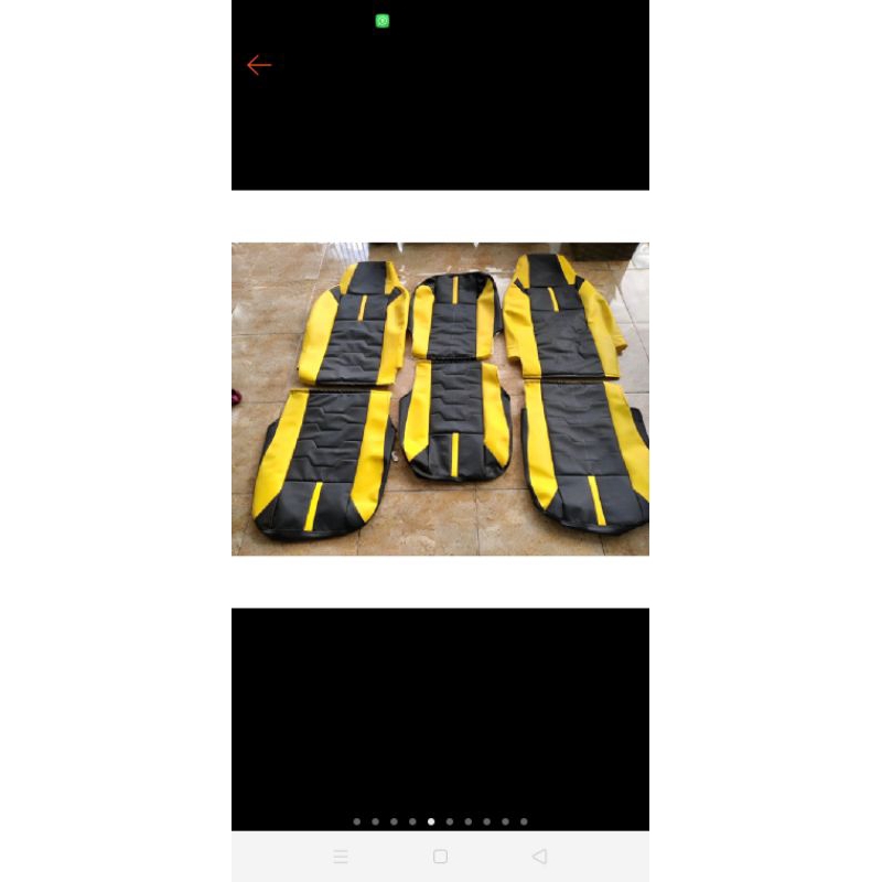 Sarung jok motif untuk mobil Hino Lohan & Fuso