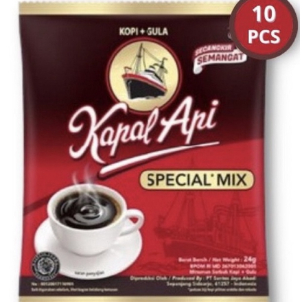

NG kopi kapal api special mix ( 10 sachet / renceng )