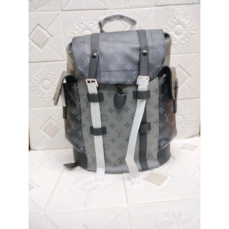 RANSEL PRIA KULIT ASLI TAS RANSEL LV887 BRANDED IMPORT VIP