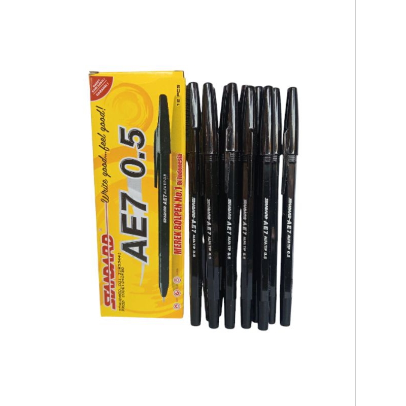 

Pulpen standar AE7 isi 12 pcs per pak