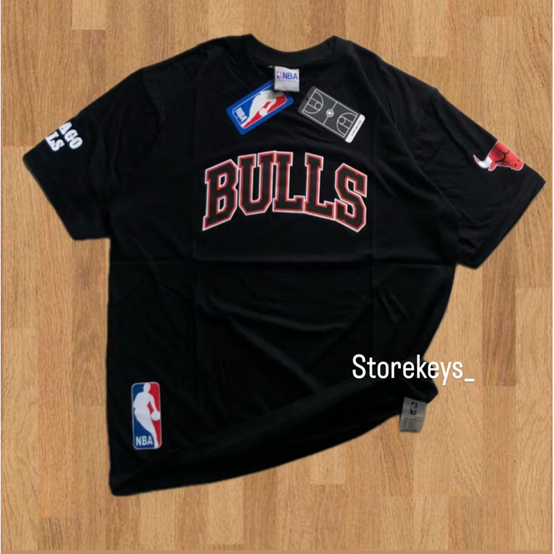 (FREE PAPPER BAG) KAOS BULLS NBA PREMIUM KAOS BANTENG