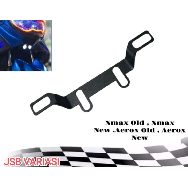 Breket Lampu Tembak D2 Motor Nmax Old Nmax New Aerox Old Aerox New Kualitas Terbaik SB RACING