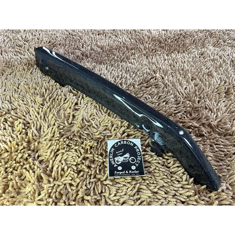 Tutup rantai fizr porce one f1zr carbon hexagon | tutup stengkas f1zr carbon