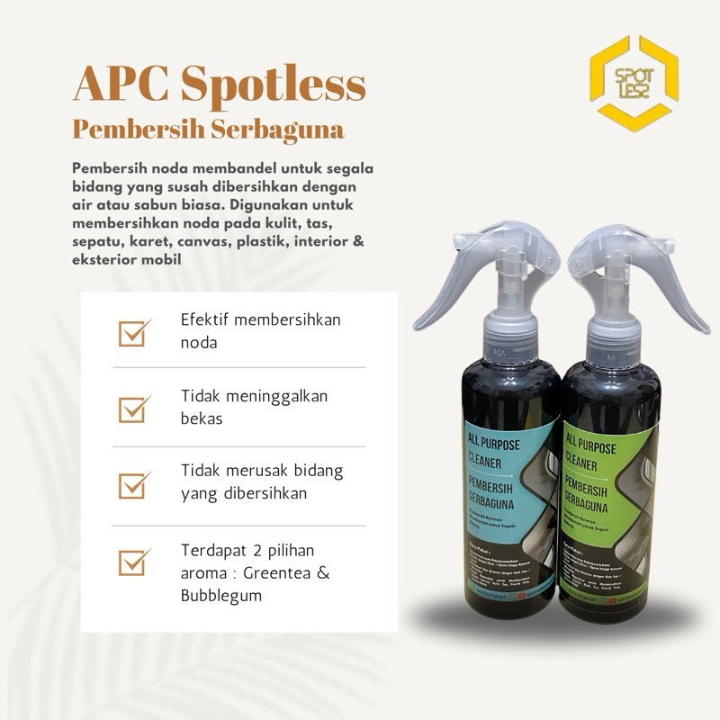 All Purpose Cleaner Pembersih Serbaguna Tas, Sepatu, Kulit, Plastik, Interior Mobil