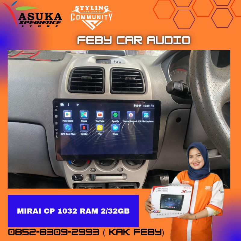 MIRAI CP 1032 +  kamera mundur