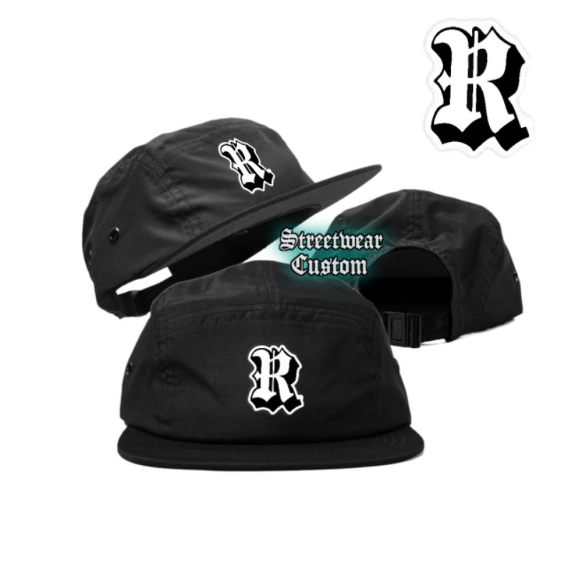 TOPI 5 PANEL RUMBLE RMBL | FIVE PANEL SNAPBACK CAP | TOPI LIMA PANEL DISTRO PRIA