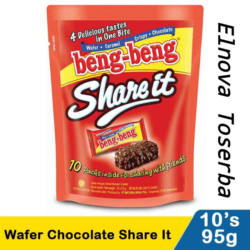 

Beng Beng Share It Pouch 95 gr Termurah/CemilanTerenak & Termurah/ Beng-beng Terlaris