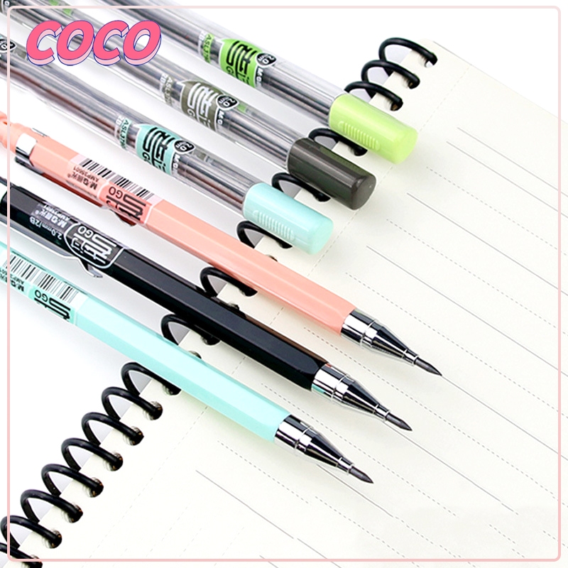 

Pensil mekanik timah grafit inti tebal 2.0mm - coco_market