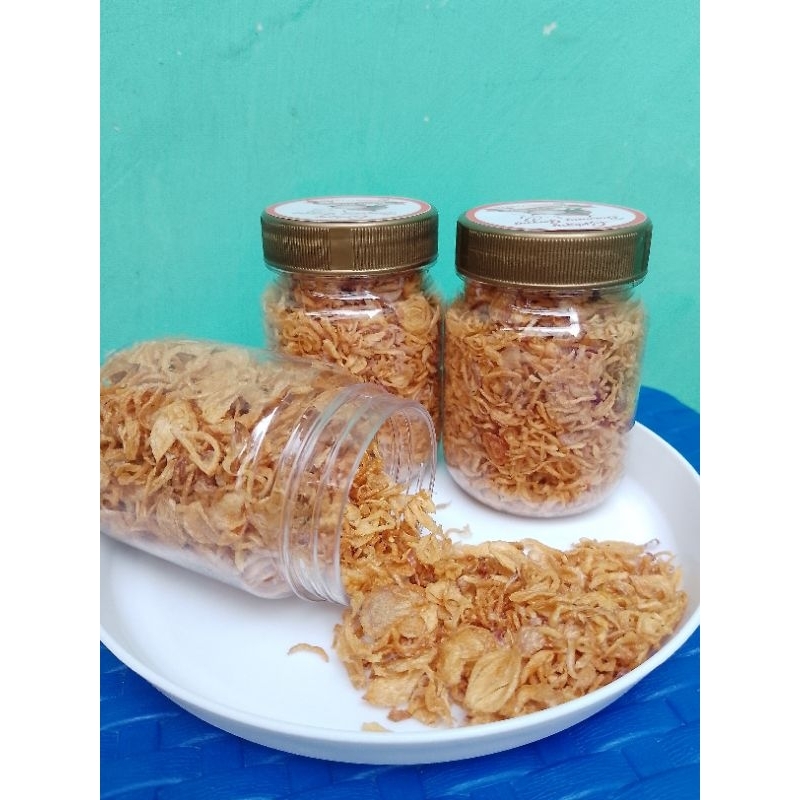 

(BaGor) BAWANG GORENG ASLI TANPA TEPUNG (75gr)