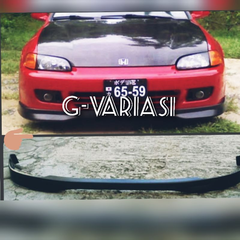 lips bemper honda civic genio estilo lips bemper japan style