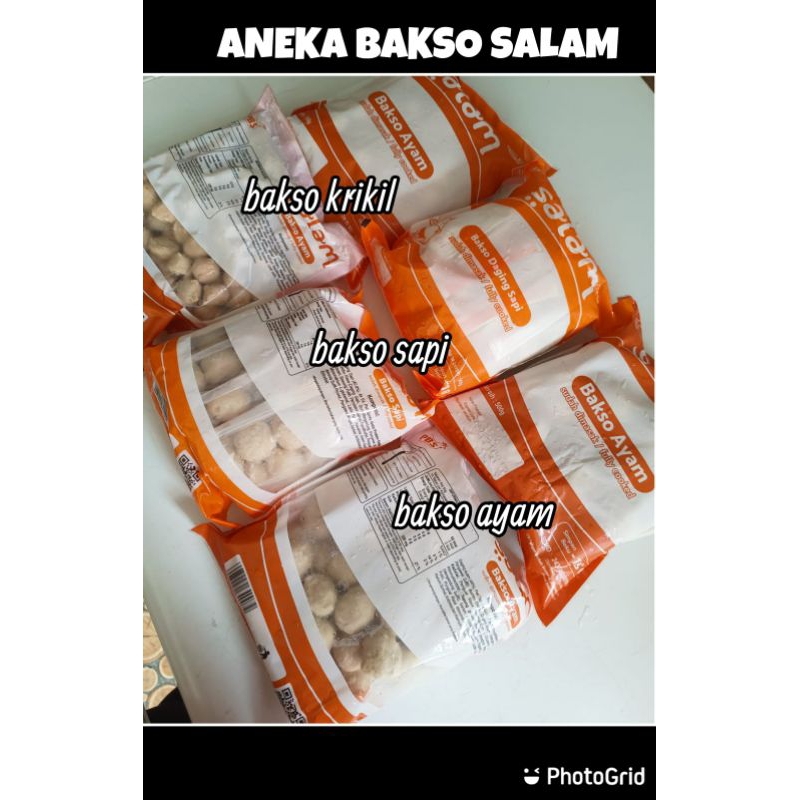 

Bakso salam ayam isi 50 biji