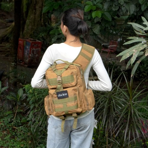 Daclen - Tas Capella Sling Bag 14L Waterproof – Tas Selempang Pria Outdoor / Touring / Travel-