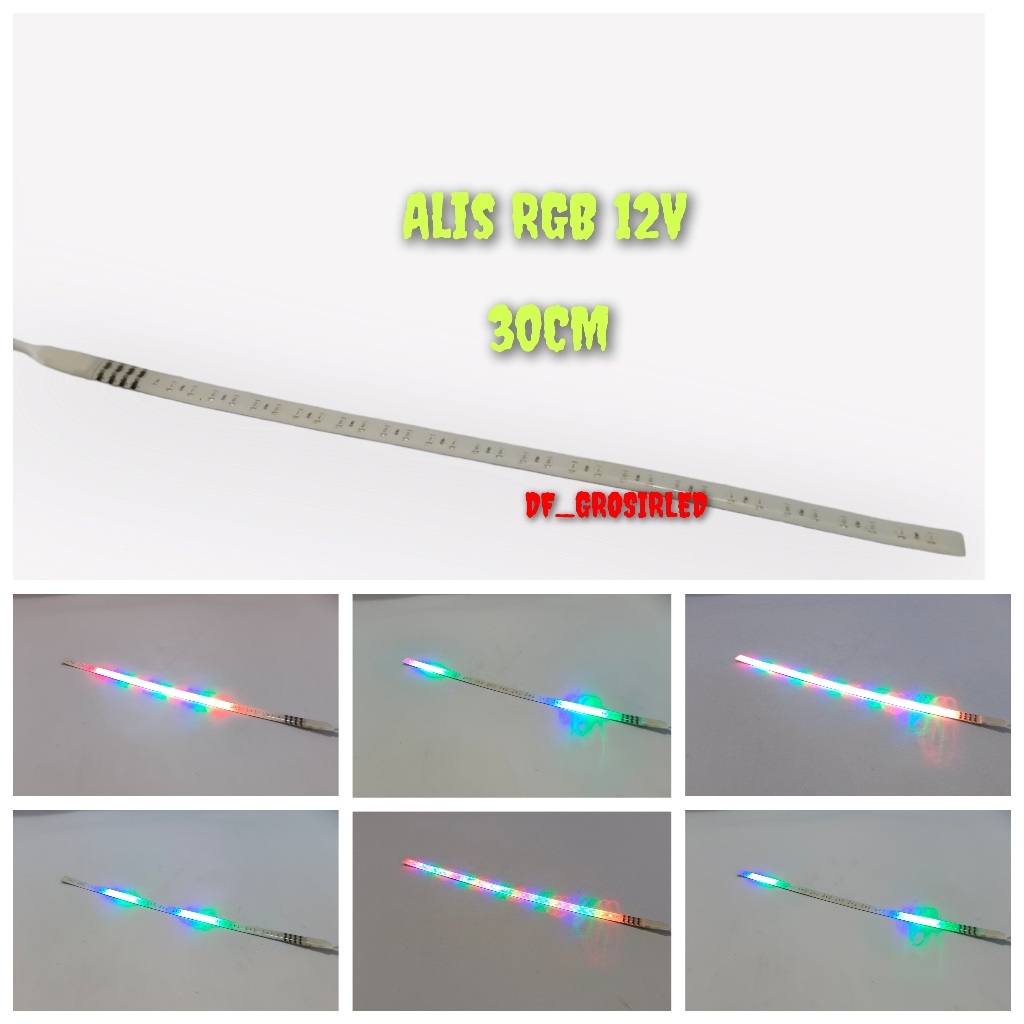 lampu LED strip Alis 30 CM Led Alis MoTor Mobil