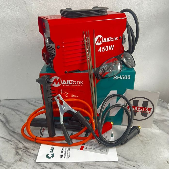 Mailtank SH500 Mesin Las 450 Watt MAILTANK Inverter Welding Machine Travo Las MMA-120A Mesin Trafo L
