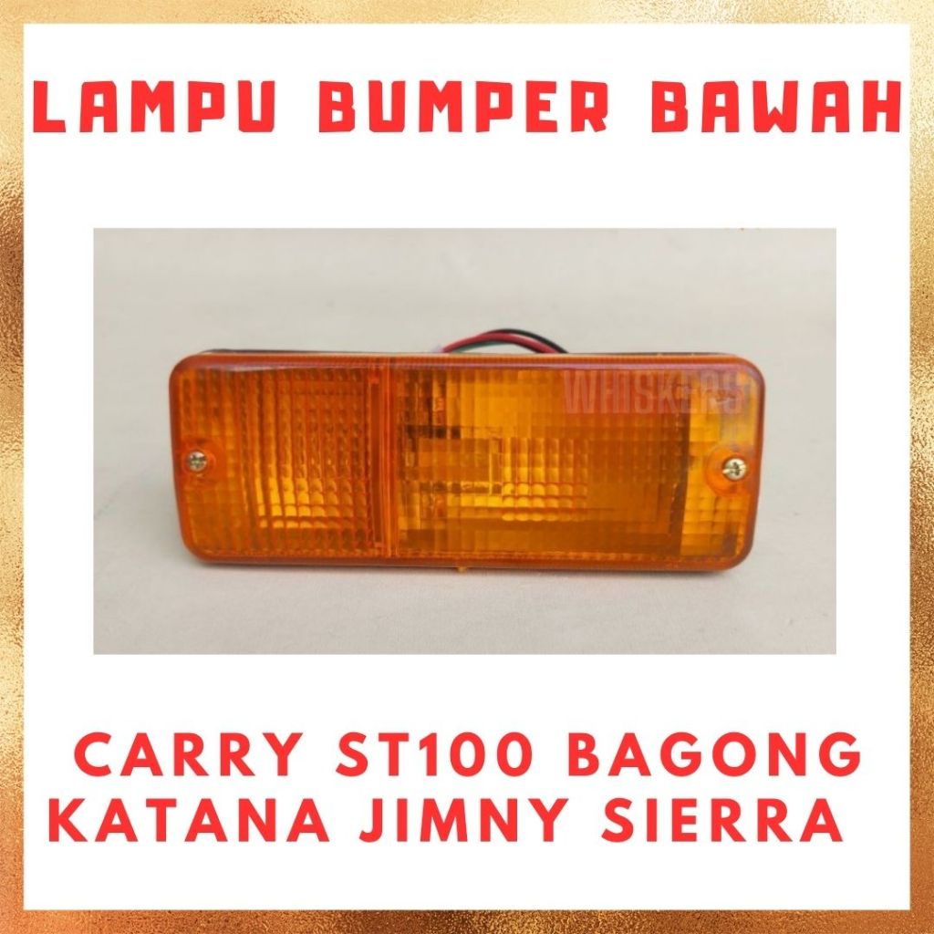 [PCS] Lampu Bumper Bemper Sein Signal Rating Reting Carry ST100 Bagong Katana Jimny Sierra Kuning