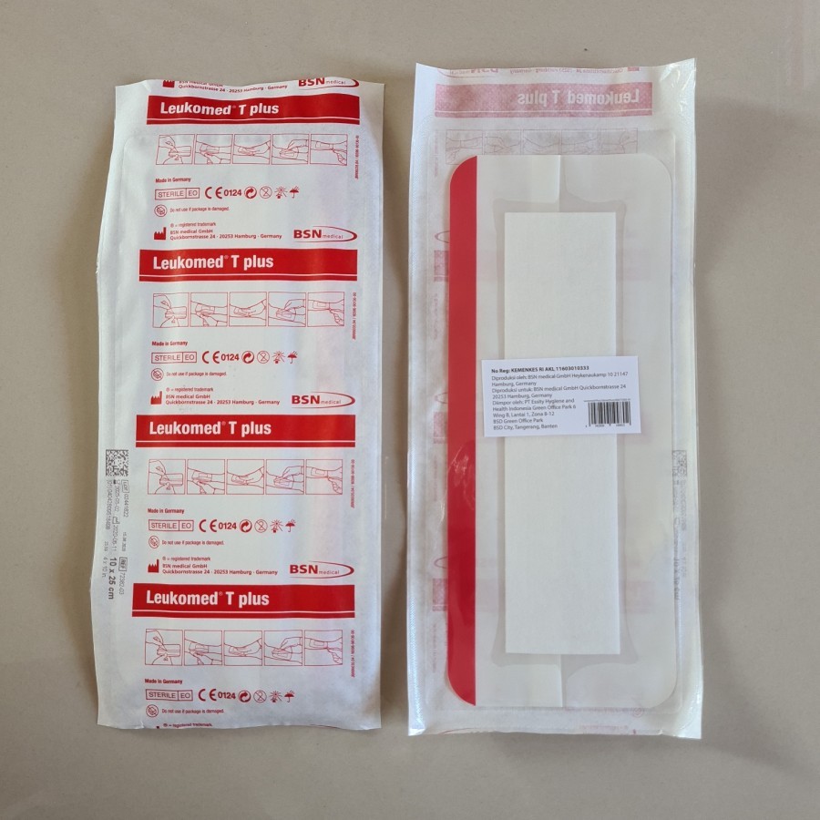 Leukomed T Plus 10x25cm / Plester Luka Anti Air