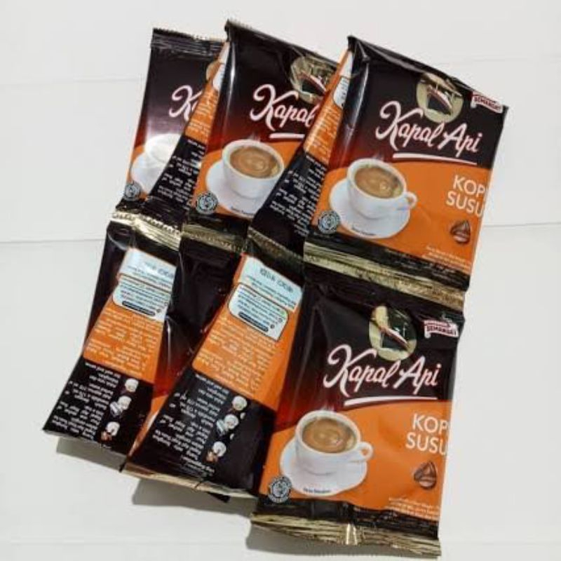 

Kapal Api Kopi Susu Sachet 31 Gram x 10 pcs (1 renceng)