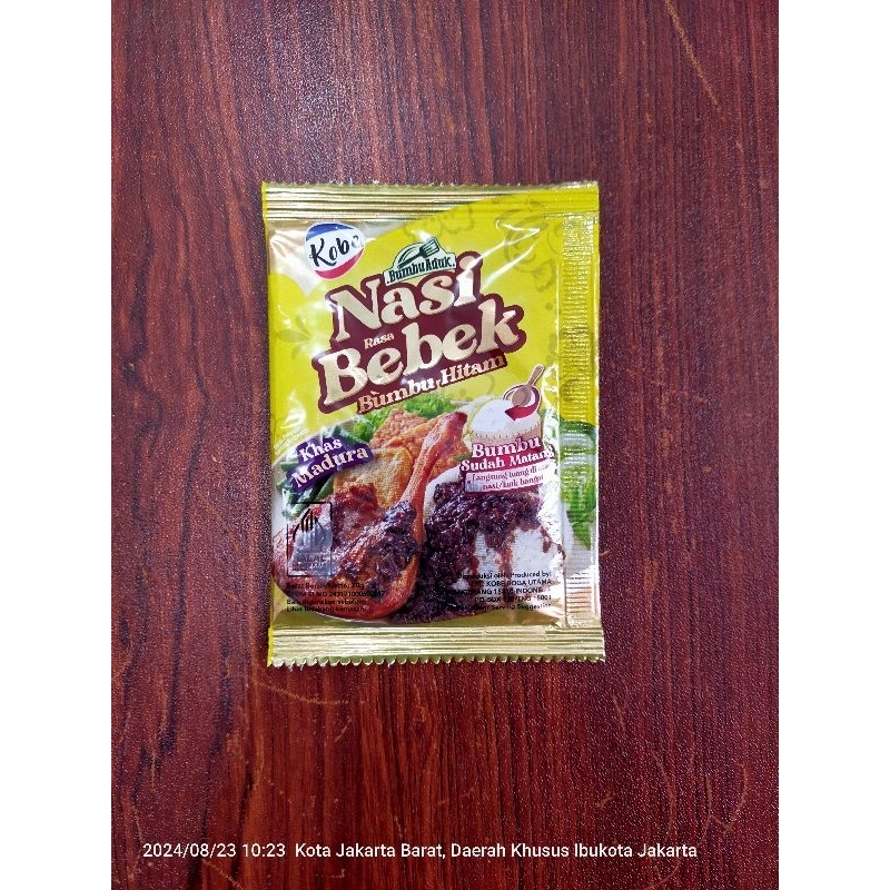 

KOBE BUMBU HITAM RASA BEBEK 20 gr