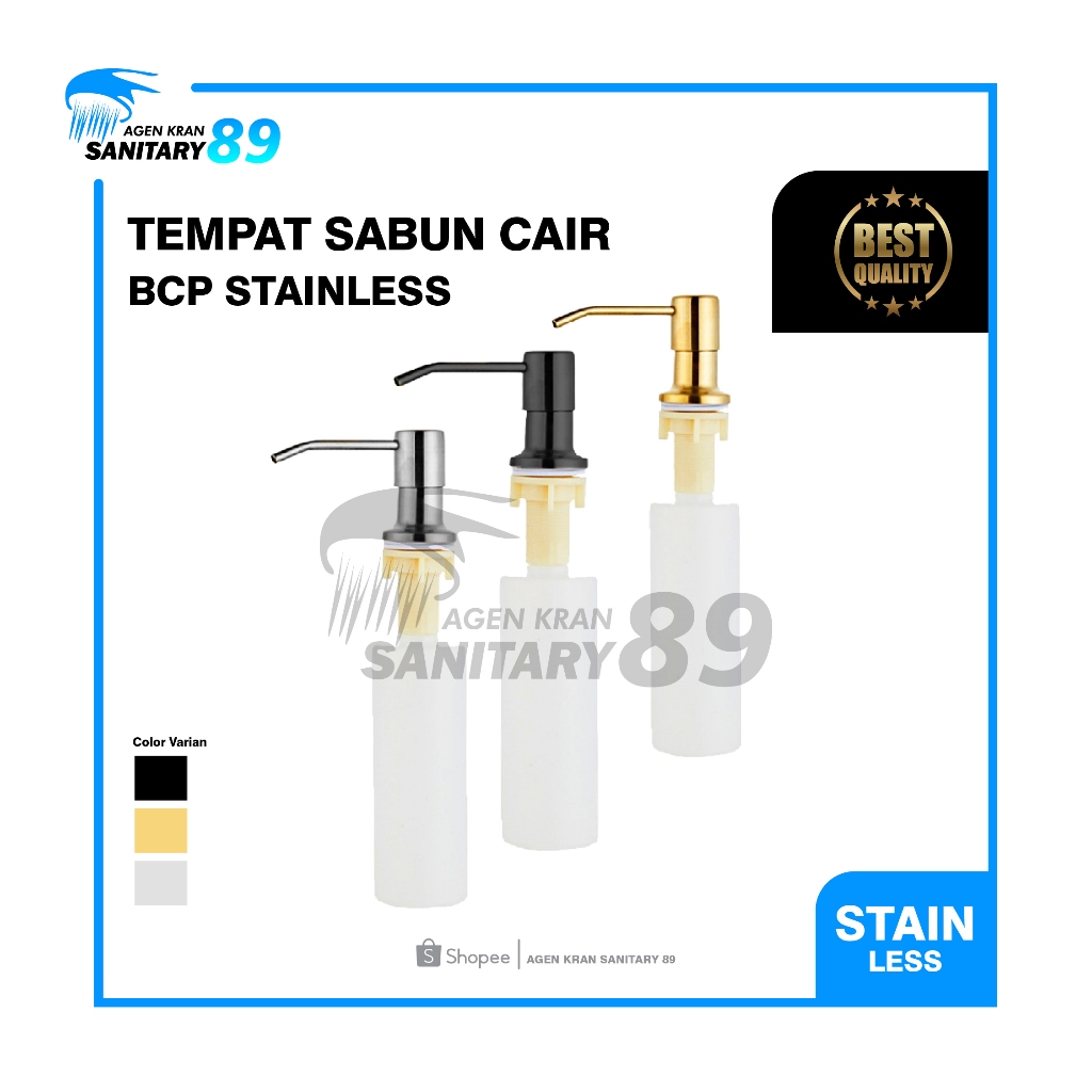 TEMPAT SABUN CAIR BAK CUCI PIRING / TEMPAT SABUN WASTAFEL / TEMPAT SABUN CUCI TANGAN