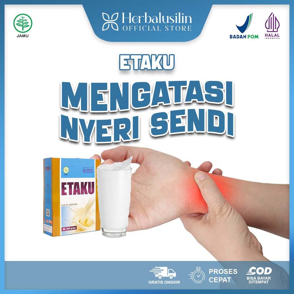 

Herbalusilin - Etaku Susu Kambing Asli 100% Mengatasi Nyeri Sendi