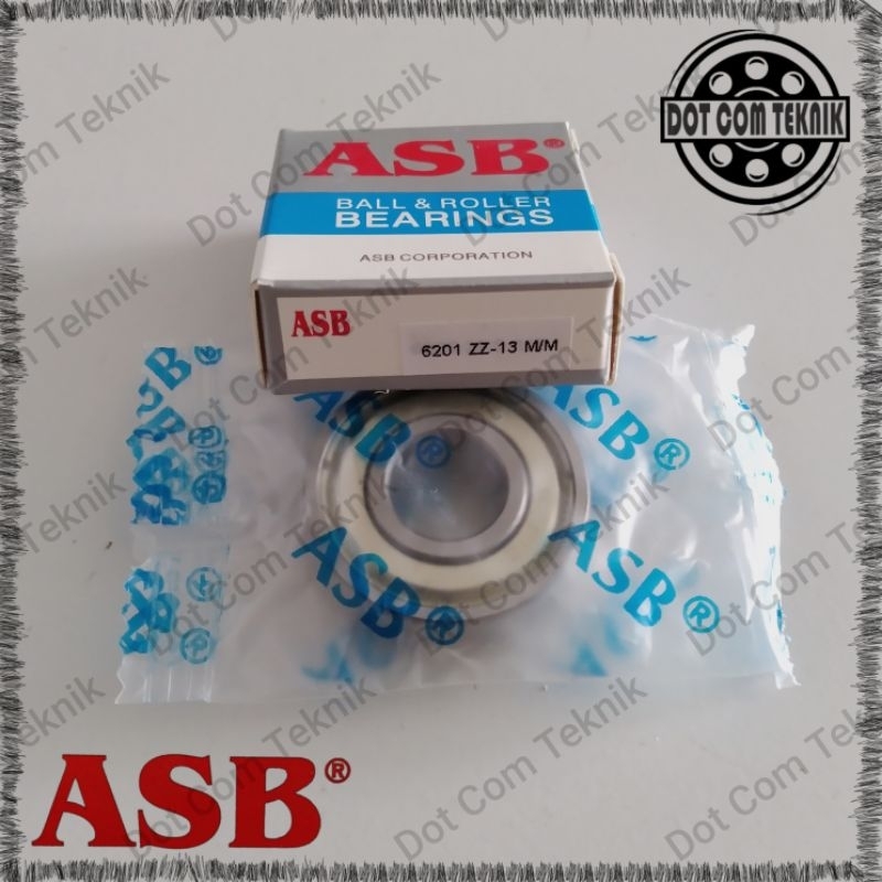 BEARING / LAHER 6201 ZZ - 13MM ASB (13x32x10)