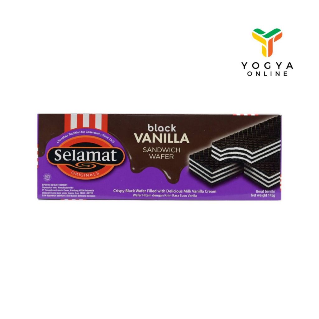 

Selamat Wafer Black Vanilla 145 Gr