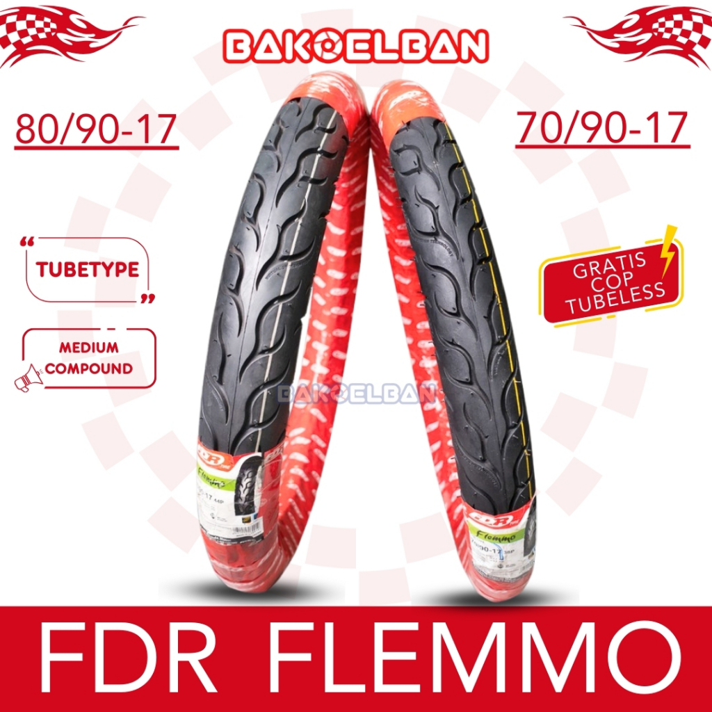 PAKET BAN FDR FLEMMO 70/90-17 & 80/90-17