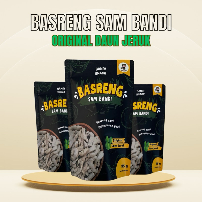 

Basreng Sam Bandi (85g) - Rasa Original Daun Jeruk